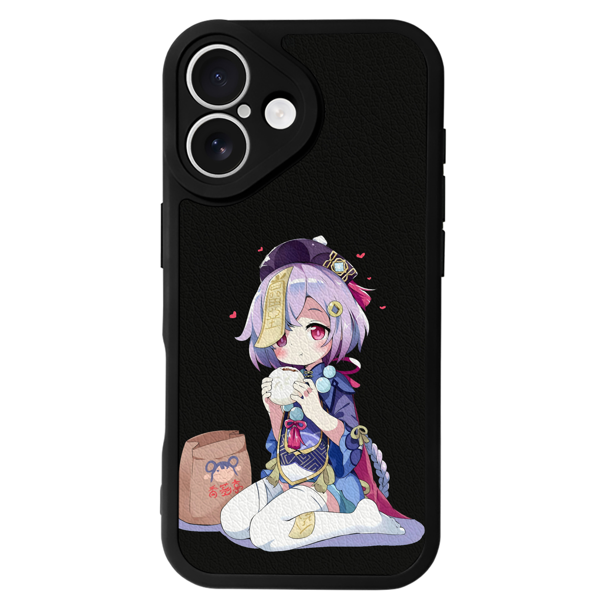 げんし神 七七 なな  genshin Nana 【iPhone 16シリーズ対応】シリコンスマホケース（レザー調） 材質：シリコン